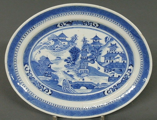 Blue and white Chinese export
