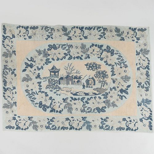 BLUE AND WHITE CHINOISERIE