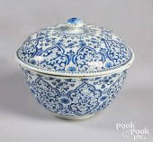 BLUE AND WHITE DELFTWARE BOWL