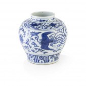 BLUE AND WHITE 'DOUBLE PHOENIX