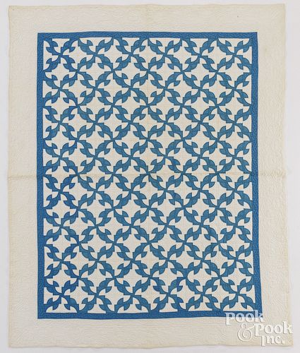 BLUE AND WHITE DRUNKARDS PATH