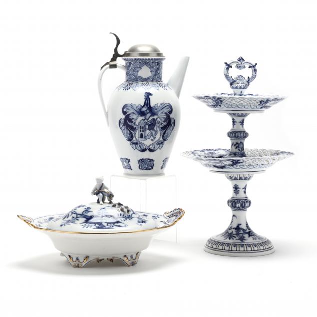 BLUE AND WHITE MEISSEN COLLECTION