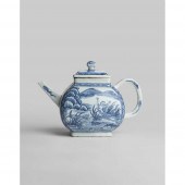BLUE AND WHITE 'MERMAID' LIDDE