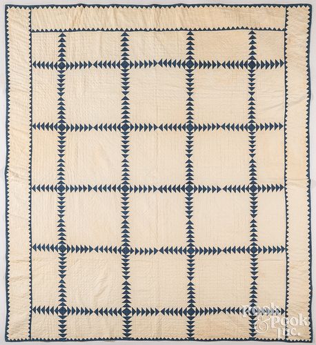 BLUE AND WHITE PATCHWORK