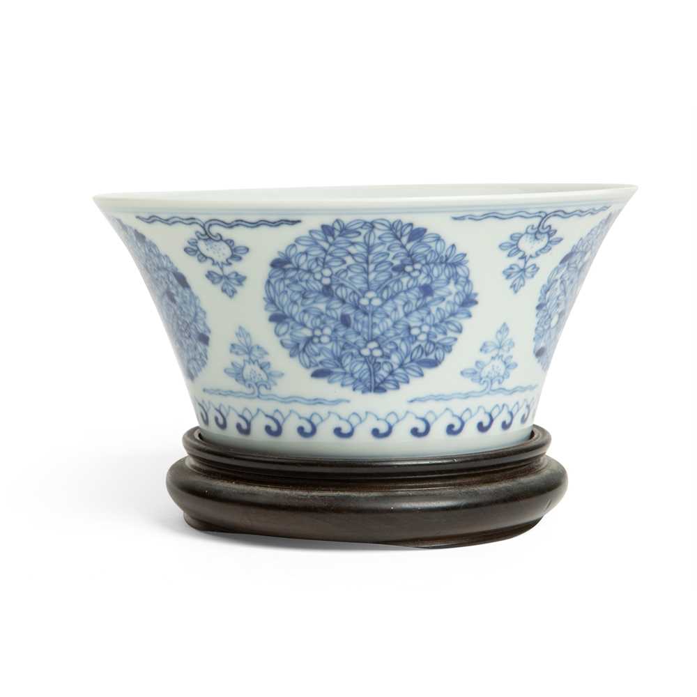 BLUE AND WHITE 'POMEGRANATE'