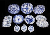 BLUE AND WHITE PORCELAIN, TWEL