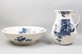BLUE AND WHITE TRANSFER-PRINTE