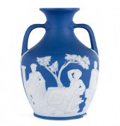 BLUE AND WHITE WEDGWOOD PORTLA