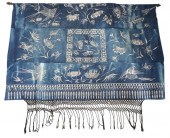 BLUE BATIK STYLE WALL HANGINGB