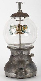 BLUE BIRD 1 CENT GUMBALL MACHI