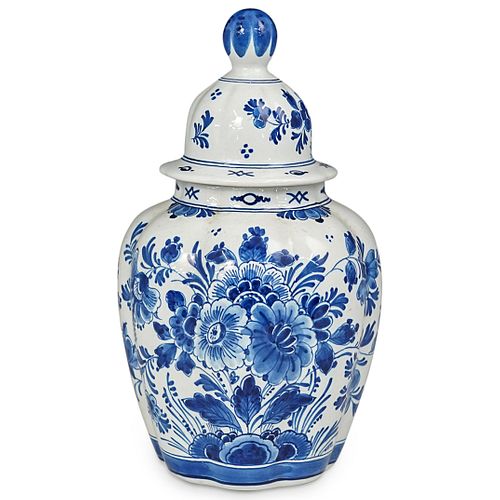 BLUE DELFT PORCELAIN LIDDED