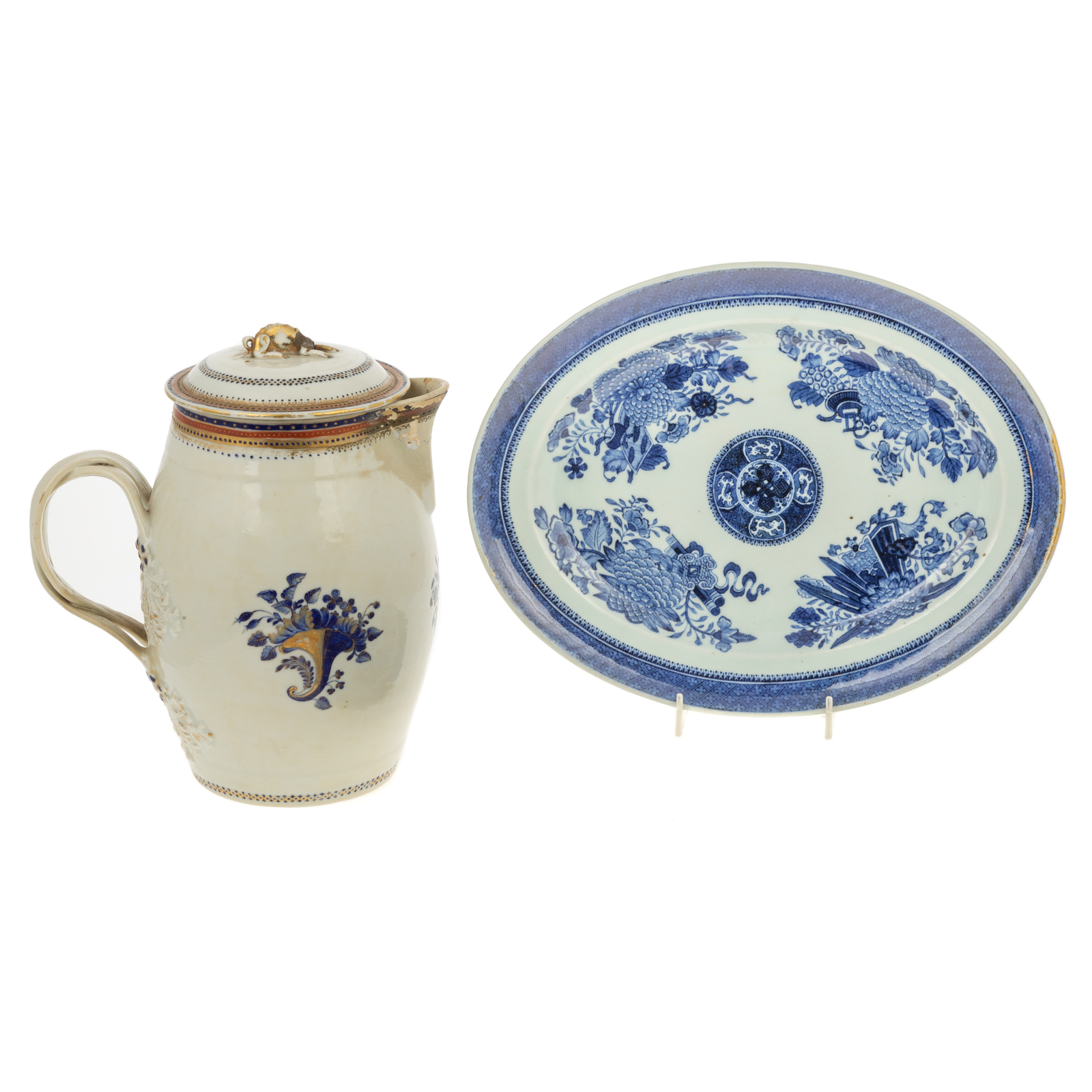 BLUE FITZHUGH PLATTER & AMER.