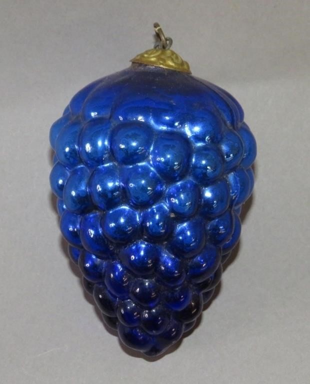 BLUE GRAPE PATTERN KUGEL TYPE