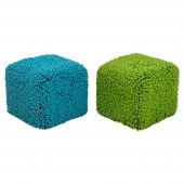 BLUE & GREEN LOOPED UPHOLSTERE