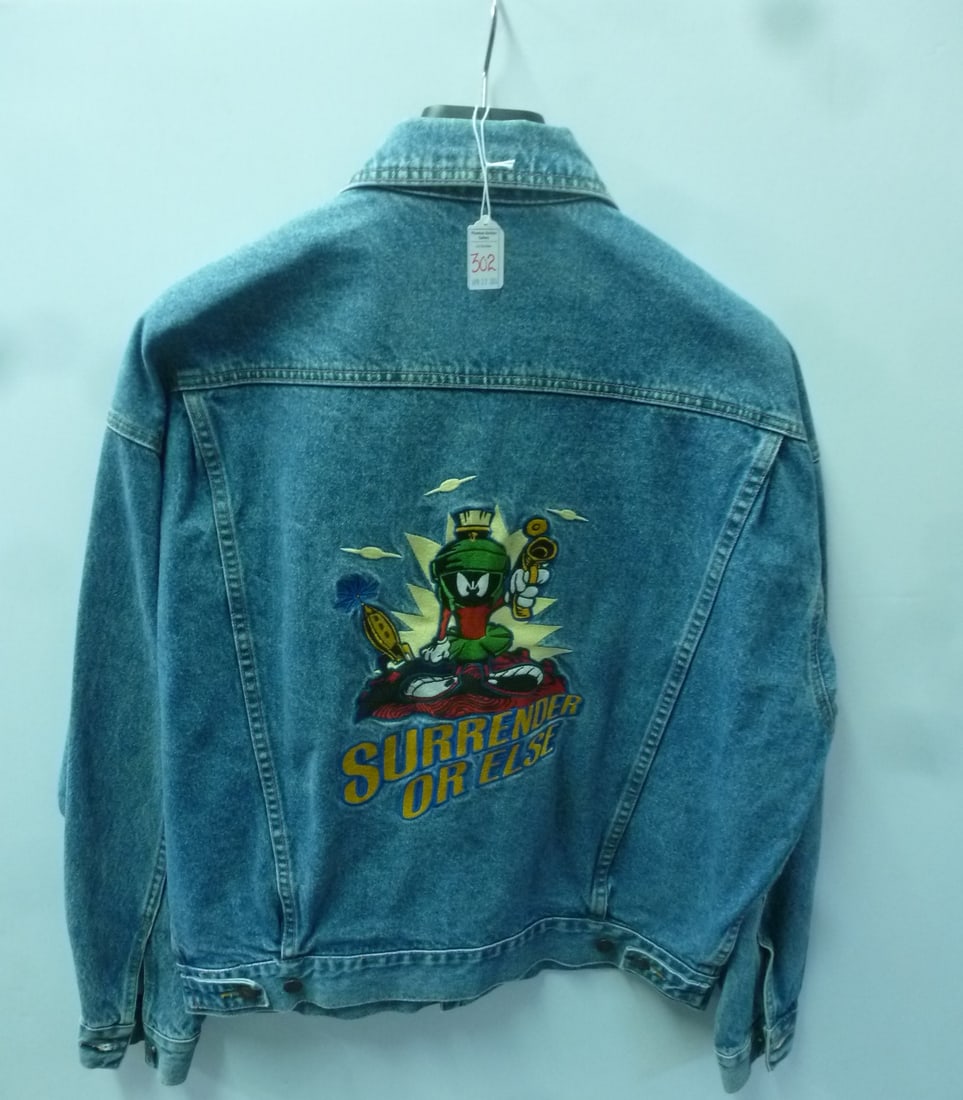 BLUE JEAN JACKET EMBROIDERED