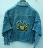 BLUE JEAN JACKET EMBROIDERED W
