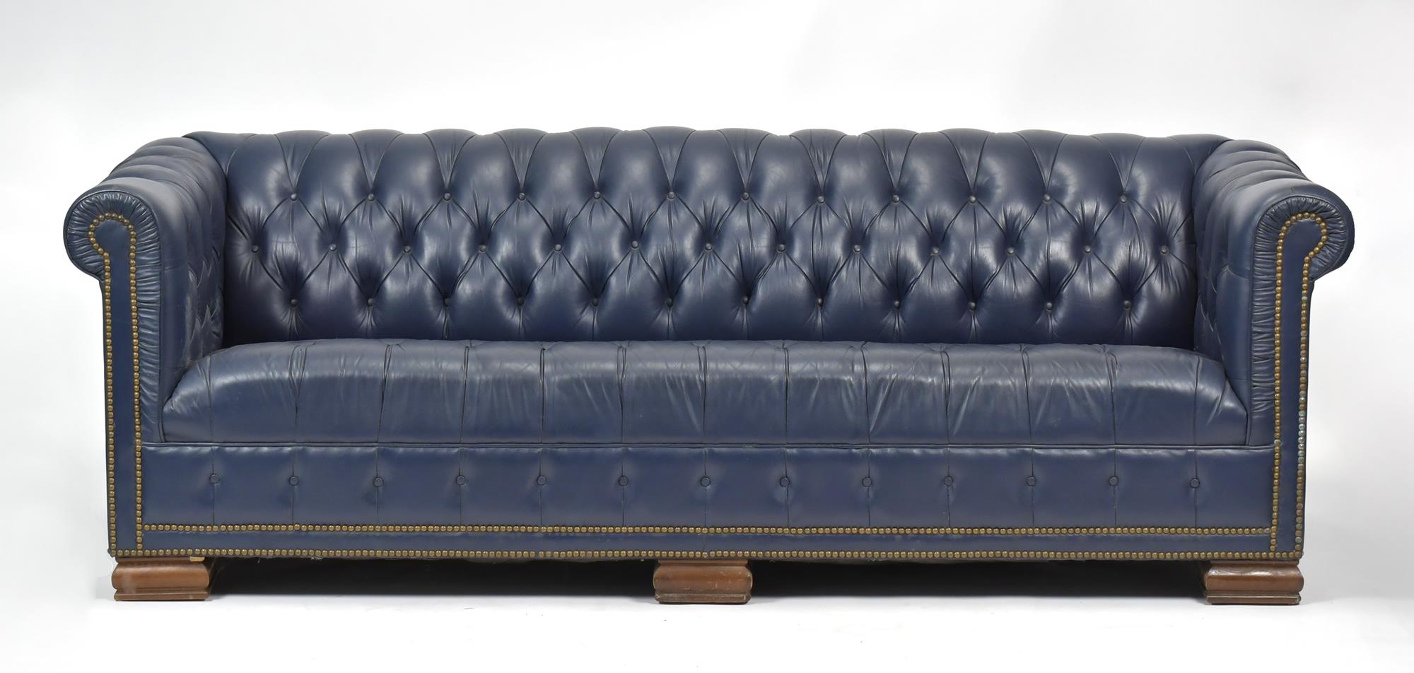 BLUE LEATHER SCHAFER BROTHERS