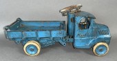 BLUE PAINTED CAST IRON "MACK"