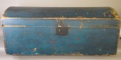 BLUE PAINTED DOVETAIL CONSTRUC