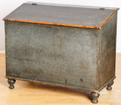 BLUE PAINTED PINE BIN<br>Penns