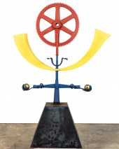 BLUE RED YELLOW LARGE INDUSTRI