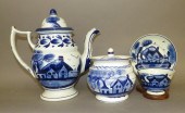 BLUE SPATTER HOUSE PATTERN COV