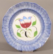 BLUE SPATTER IRONSTONE CHINA T