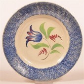 BLUE SPATTER IRONSTONE CHINA T