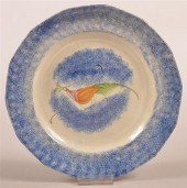 BLUE SPATTER PEAFOWL PATTERN I