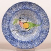 BLUE SPATTER PEAFOWL PATTERN S