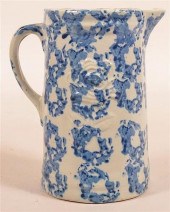 BLUE SPONGE DECORATED STONEWAR