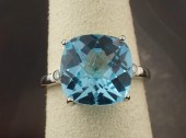 BLUE TOPAZ, DIAMOND AND FOURTE