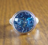 BLUE TOPAZ, STERLING AND EIGHT