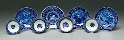 Blue transfer cups and cup