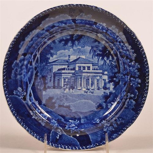 BLUE TRANSFER STAFFORDSHIRE CHINA