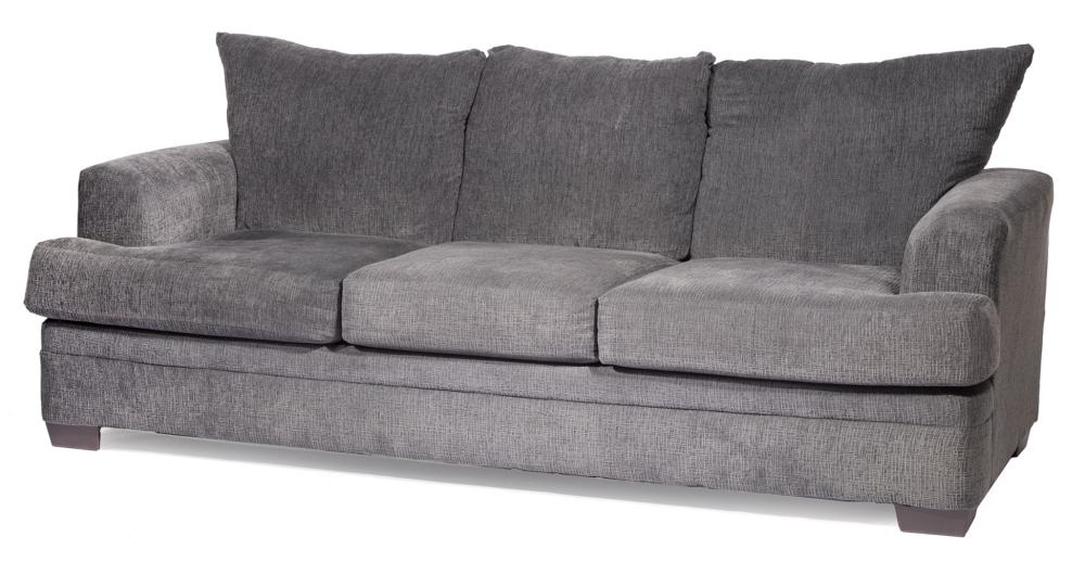BLUE TRANSITIONAL SOFABlue