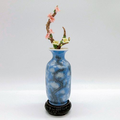 BLUE VASE WITH FLOWERS 1001218 -
