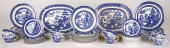 BLUE WILLOW DINNER SERVICE<br>