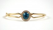 BLUE ZIRCON, DIAMOND AND FOURT
