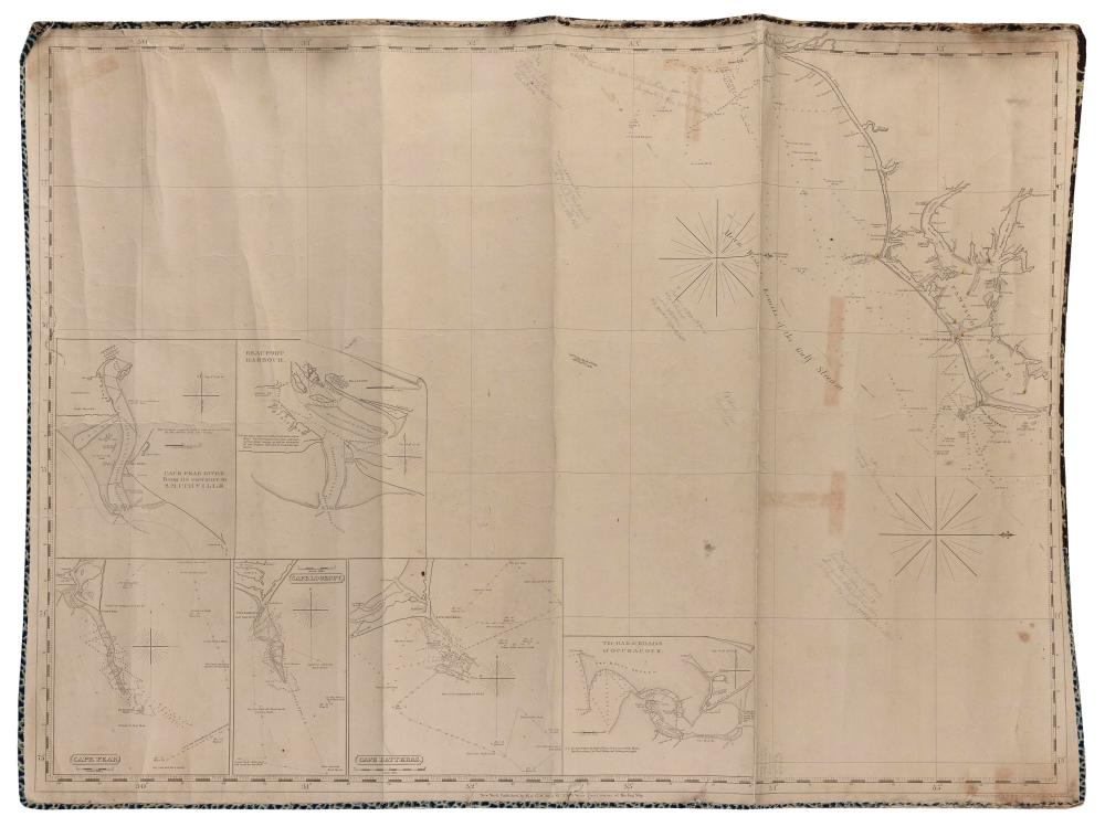 BLUEBACK CHART OF THE CAROLINA