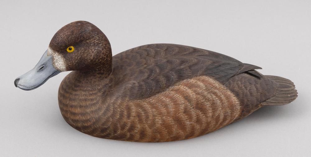 BLUEBILL HEN DECORATIVE DECOY