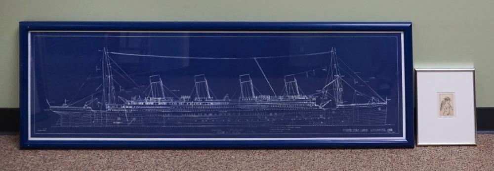 BLUEPRINT OF THE TITANIC, COLOR