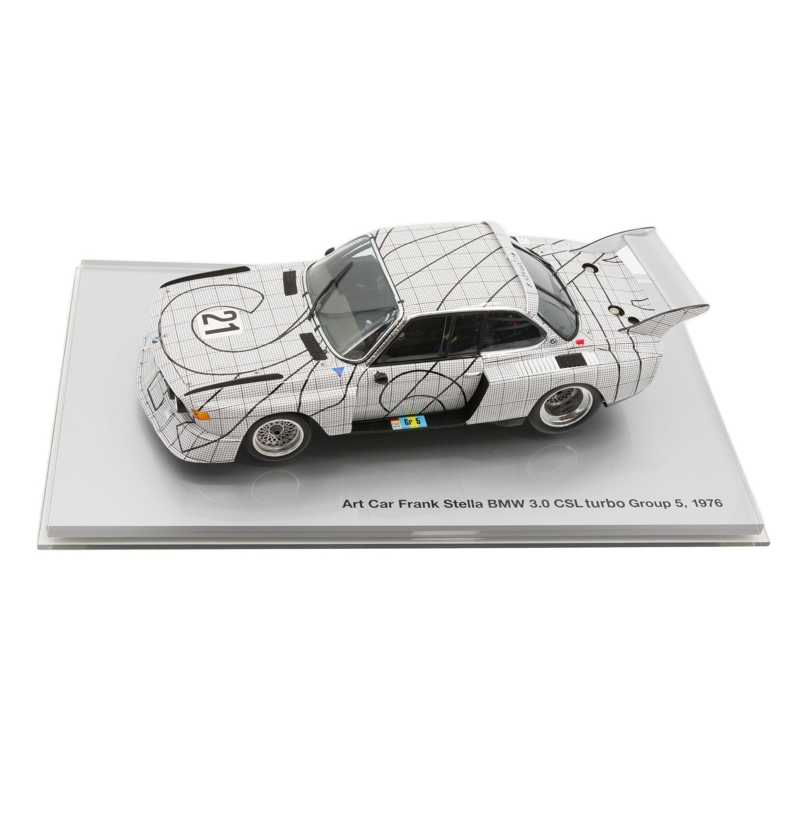 BMW ART CAR, FRANK STELLA1:18 scale