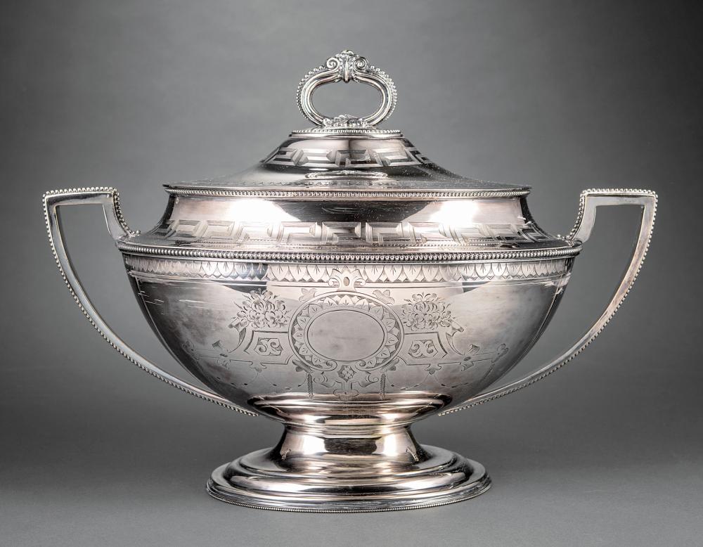 BOARDMAN & GLOSSOP SILVERPLATE SOUP