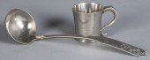 BOARDMAN PEWTER LADLE, TOGETHE