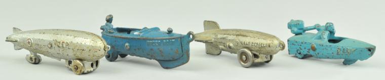 BOATS AND ZEPPELINS Cast iron
