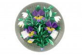 BOB BANFORD GLASS PAPERWEIGHTw