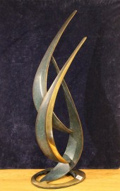 BOB BENNETT BRONZE SCULPTUREBO