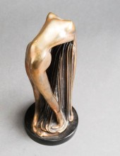 BOB BENNETT, WOMAN LEANING BAC