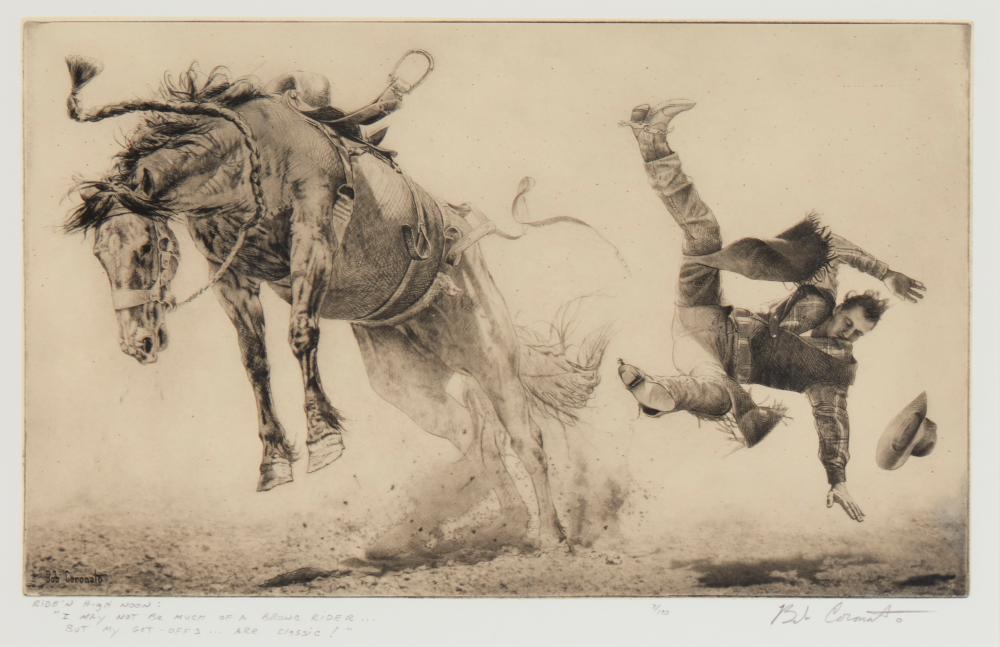 BOB CORONATO (B. 1970), "RIDE'N